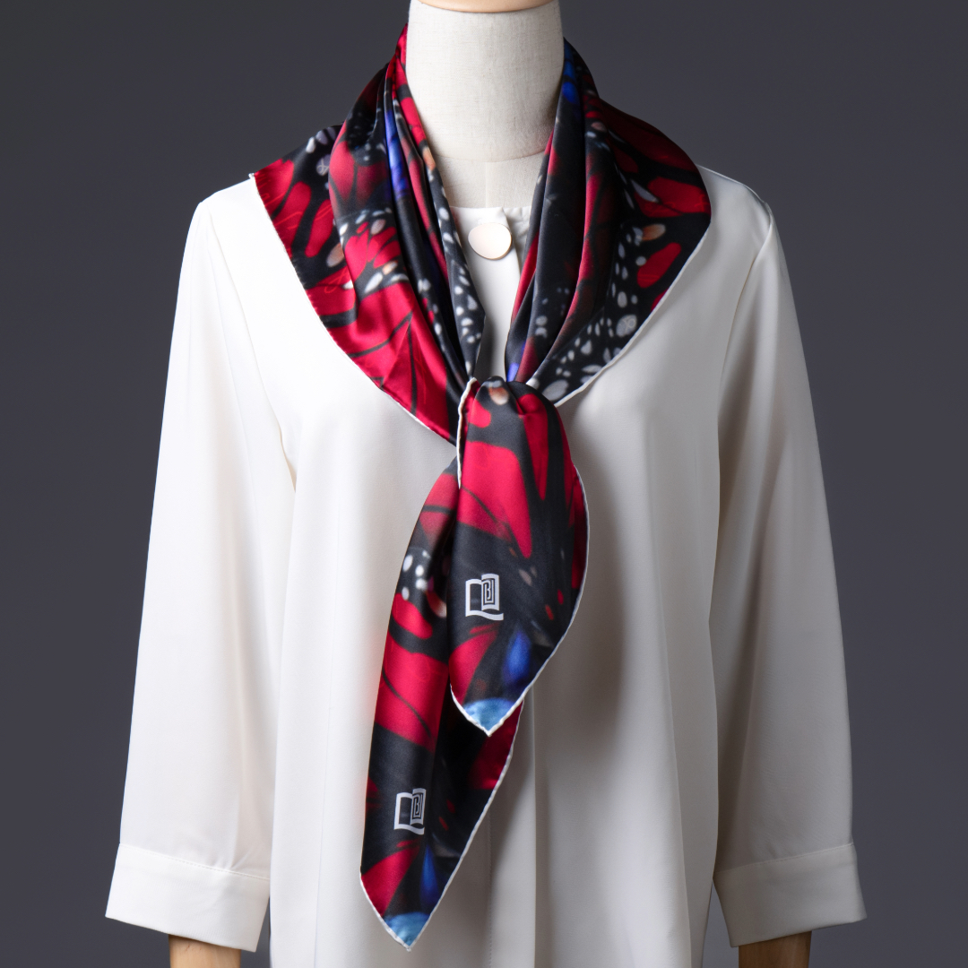 HKBU Silk Scarf Gift Set Eternal Love 90